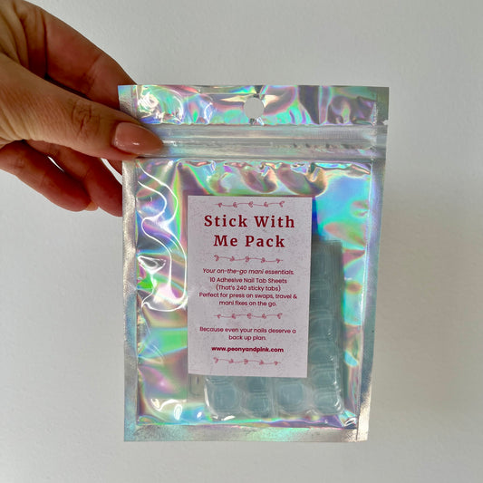 Stick With Me Pack - Adhesive Nail Tab Refill (10 Sheets)